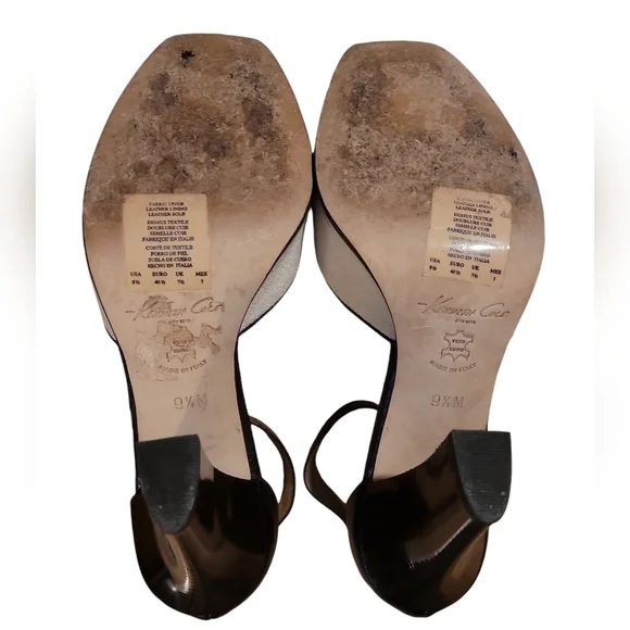 Kenneth Cole New York In Linen Color Women's Size 9.5 Heels - Picture 5 of 11